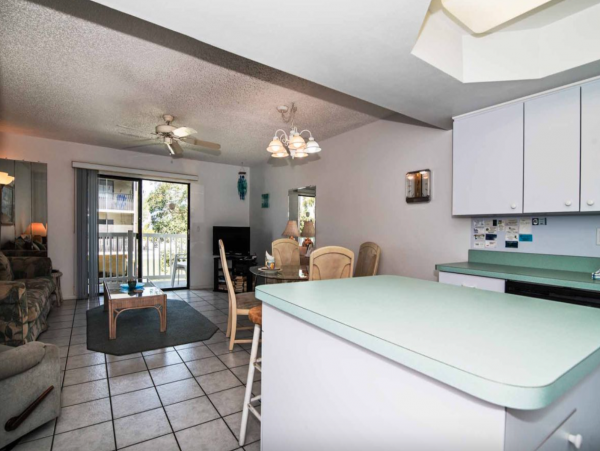Value Two Bedroom Rental Only One Block to the Beach